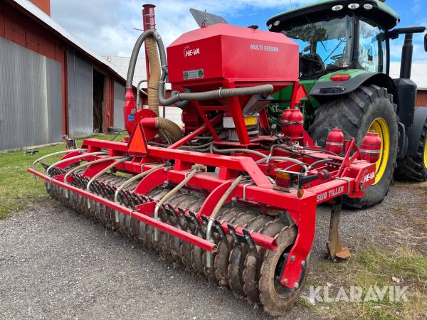 Såmaskin HE-VA Multi seeder SUB Tiller