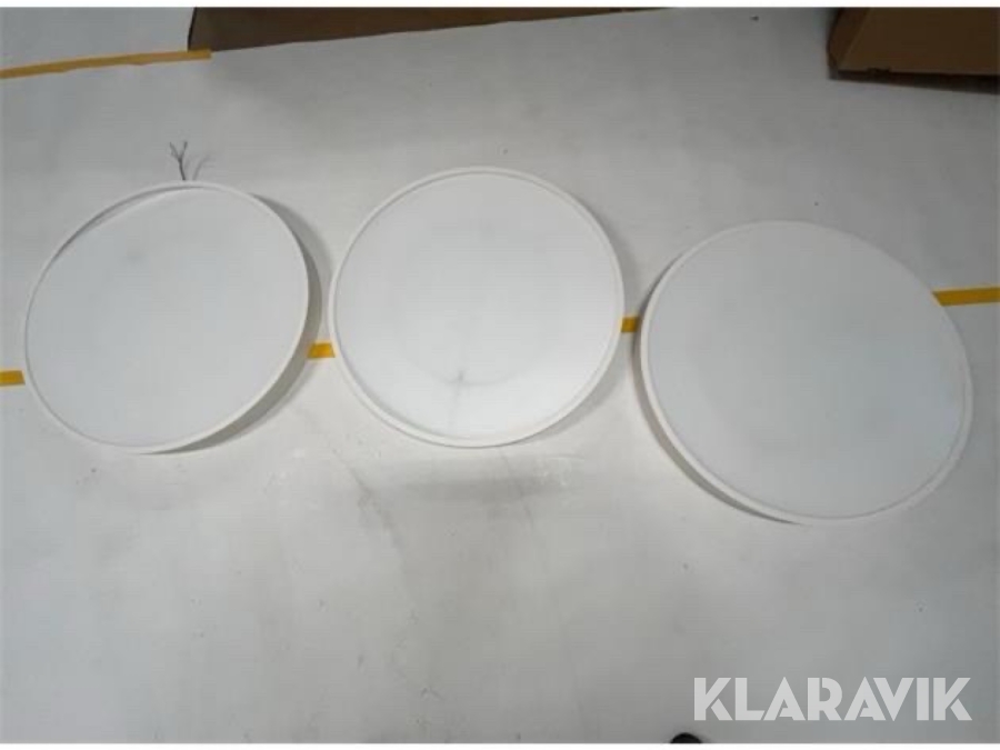 Armatur plafonder, 3st