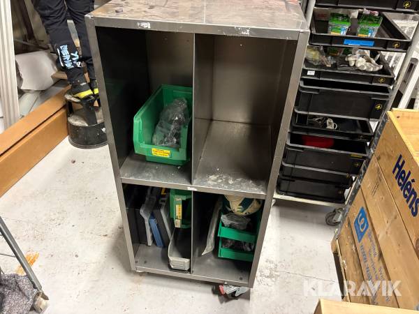 Plåtskåp Lackade 5st