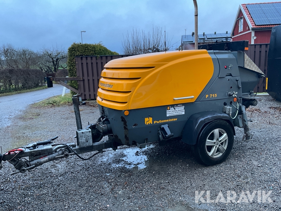 Betongpump Putzmeister P 75 TD