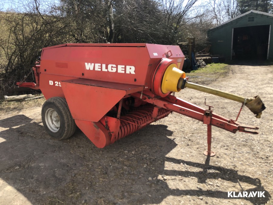 Småbalspress Welger Delta 2500 