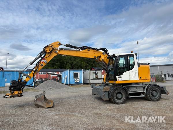 Grävmaskin Liebherr A 914 Compact med skopor & tiltrotator