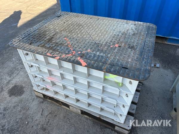 Brunn för kablar Rala EN124 R+B UK JT