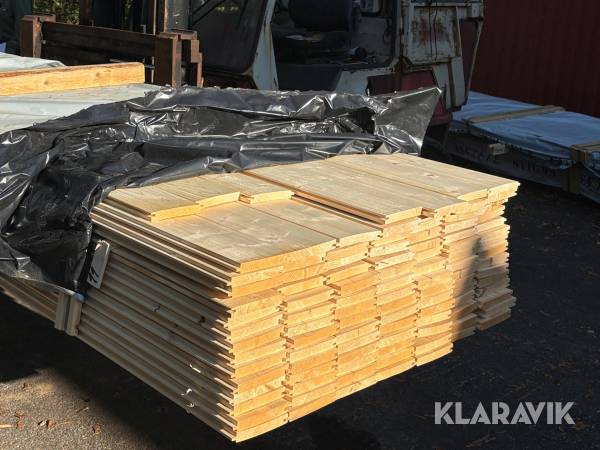 Slätspont 21x145 med fas, utskott