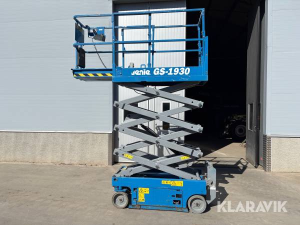 Saxlift Genie GS-1930 Nya batterier