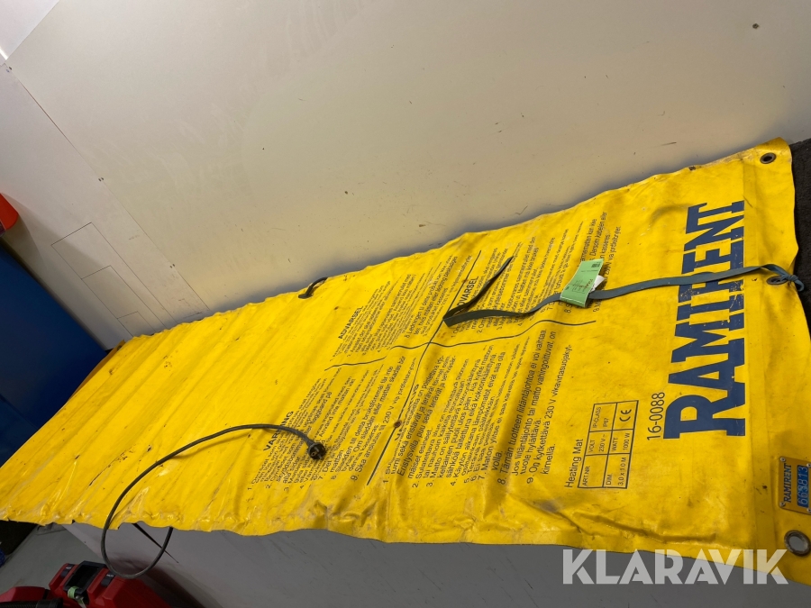 Värmematta Ebeco 1000w