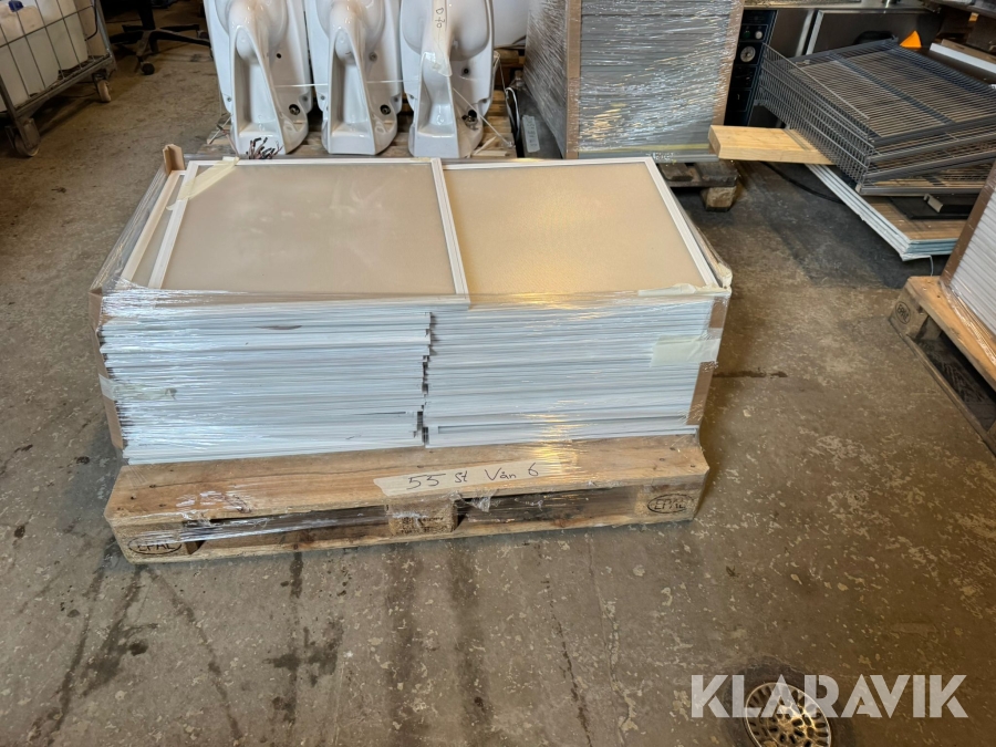 LED paneler 60x60 DC Light ApS ARIES 31W 57st