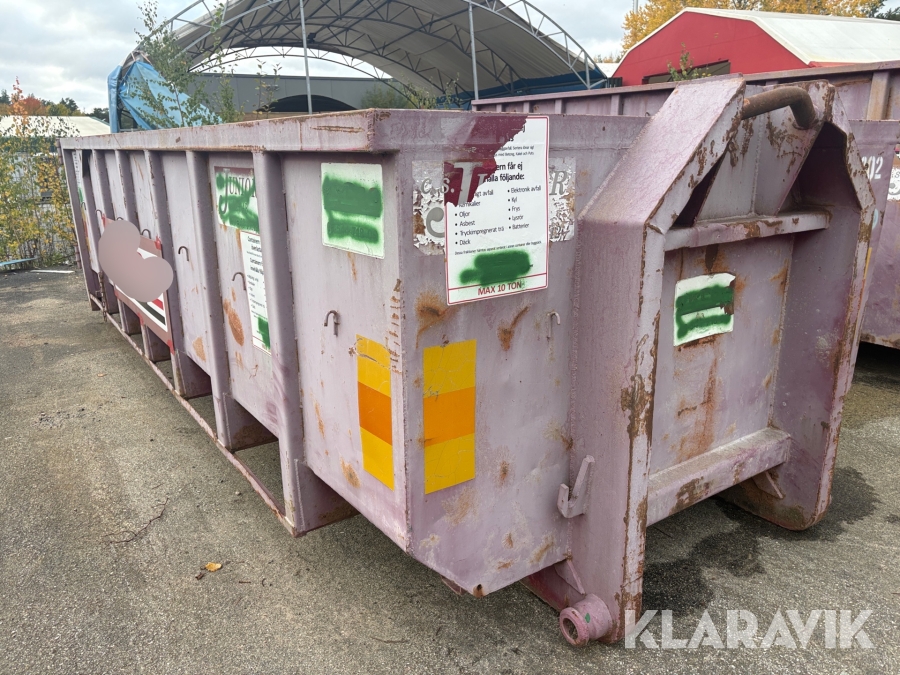 Lastväxlarflak 12 kubik