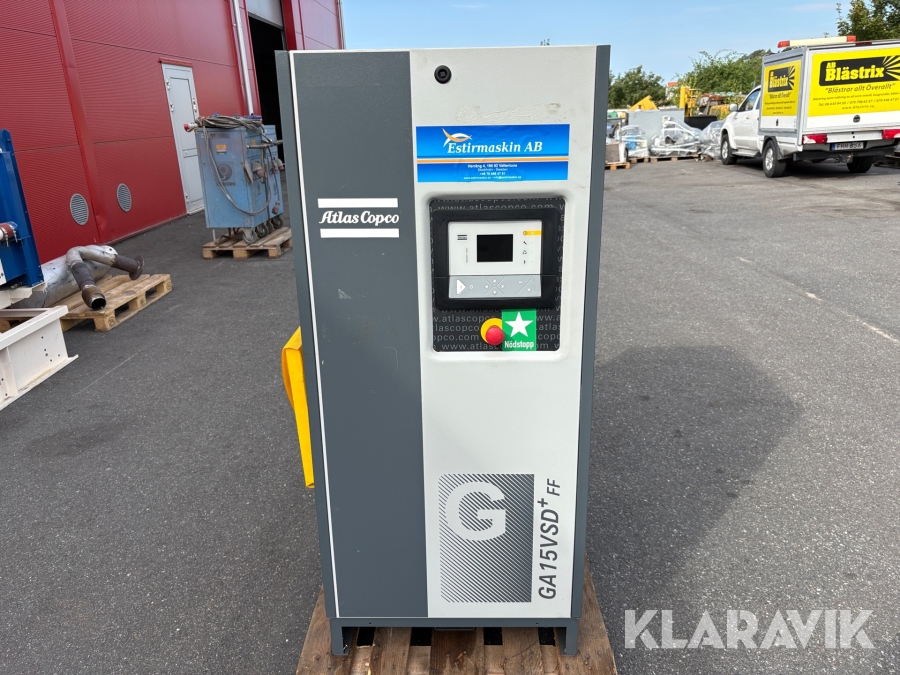 Kompressor Atlas Copco GA15VSD+FF