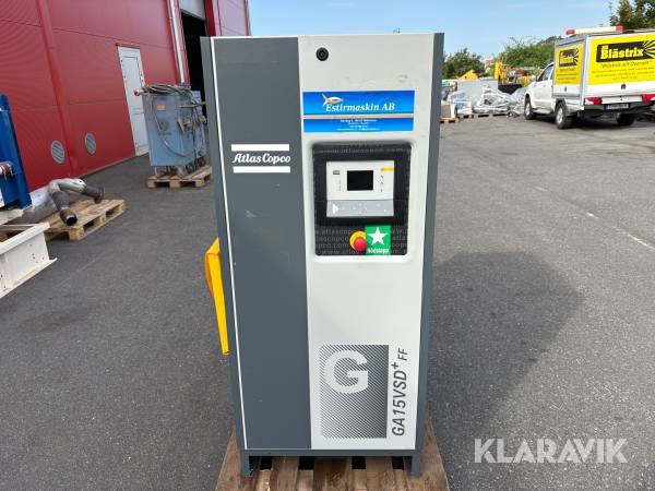 Kompressor Atlas Copco GA15VSD+FF