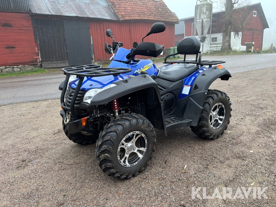 ATV CF-Moto Allroad X7 vägregistrerad