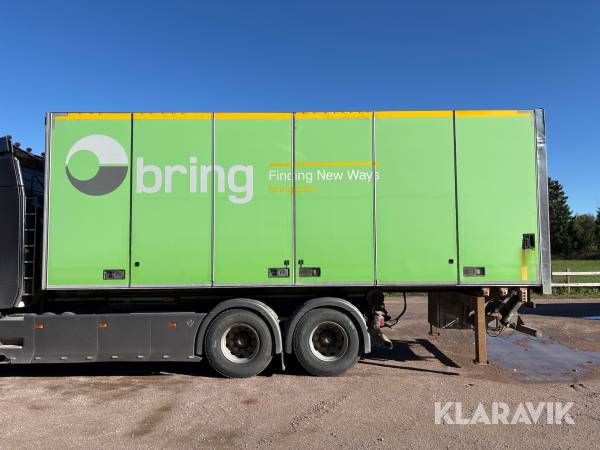 Lastväxlarskåp Ulefoss med bakgavellift
