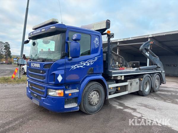 Liftdumper Scania P410 6x2*4 Euro6