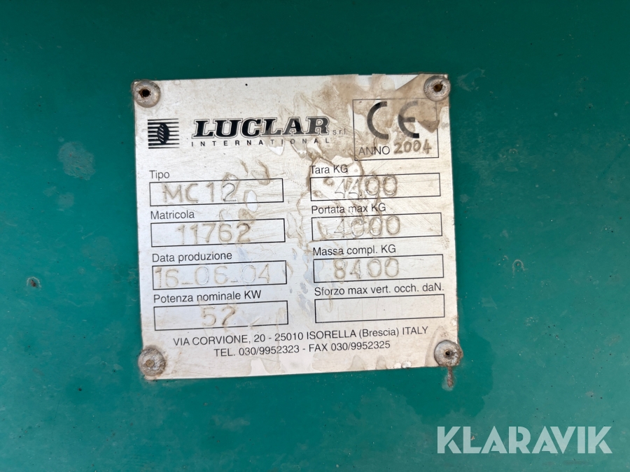 Mixervagn Luclar MC12