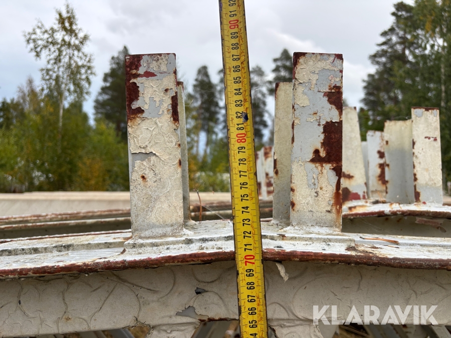 Fackverkstakstol i stål