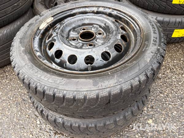 Bildäck med fälg Hankook Winter I* Pike - 155/65R14 75T 2 st