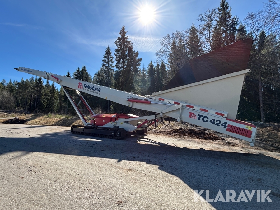 Stackläggare / transportband Telestack TC424
