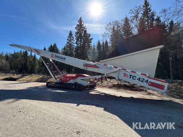 Stackläggare / transportband Telestack TC424