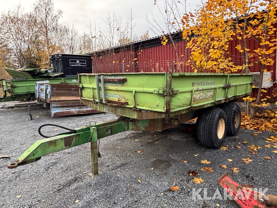 Hydraulisk tippvagn Bredöls Cabro 8T