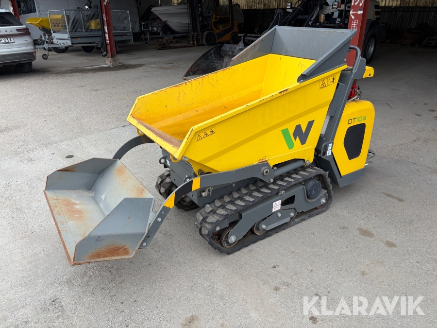 Självlastande banddumper Wacker Neuson DT10 E