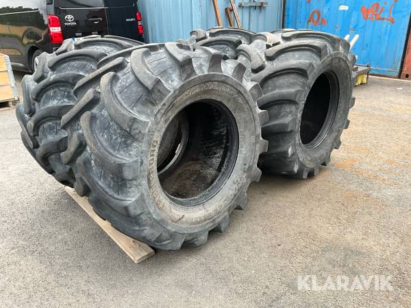 Grävmaskinsdäck 4st Trelleborg Excavator T440 650/45-22.5