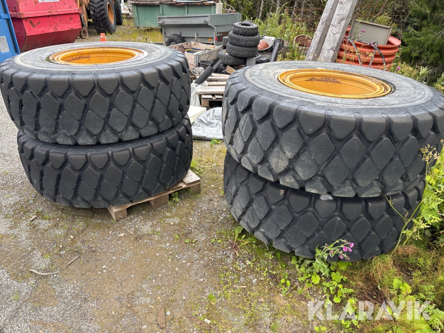 Entreprenaddäck Bridgestone V-Steel M-Traction Radial 20.5R25 4st 