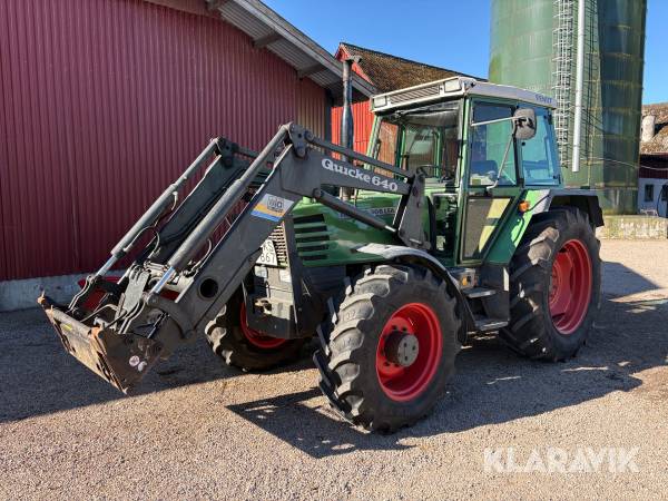 Traktor Fendt Farmer 308 LSA med frontlastare