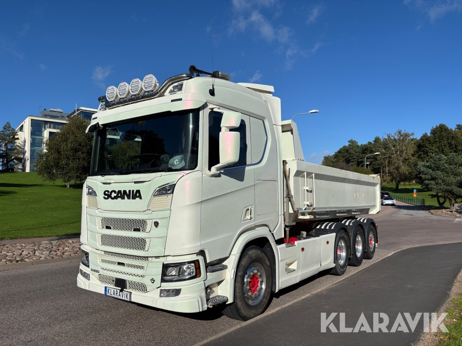 Tippbil Scania R650 8x4 Automat 650hk