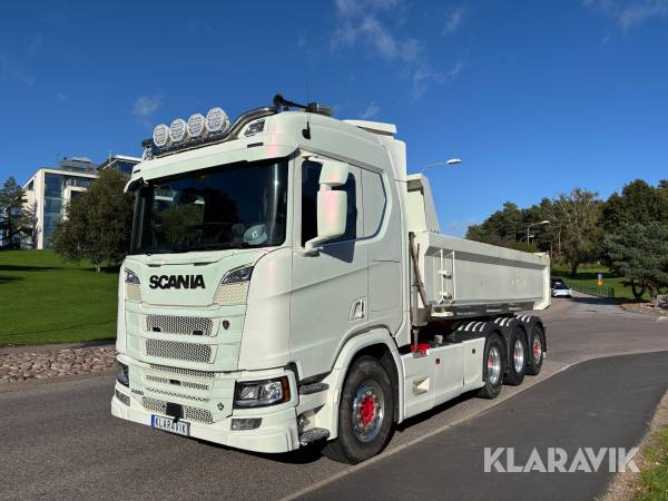Tippbil Scania R650 8x4 Automat 650hk