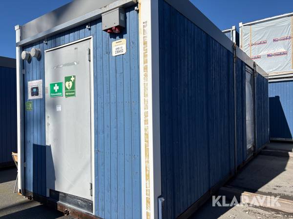 Omklädningsbod / 2st WC / dusch Zenergy KHE