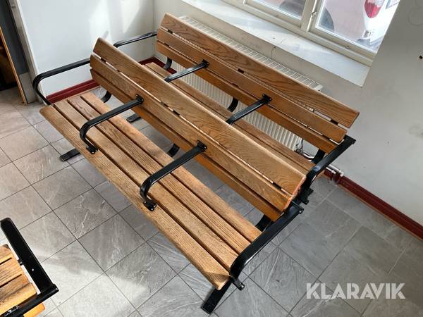 Parksoffa/Trädgårdsbänk Nola Sweden 2st