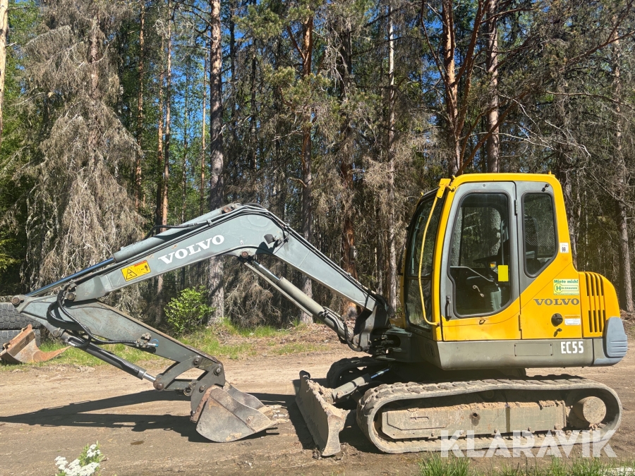 Grävmaskin Volvo EC55