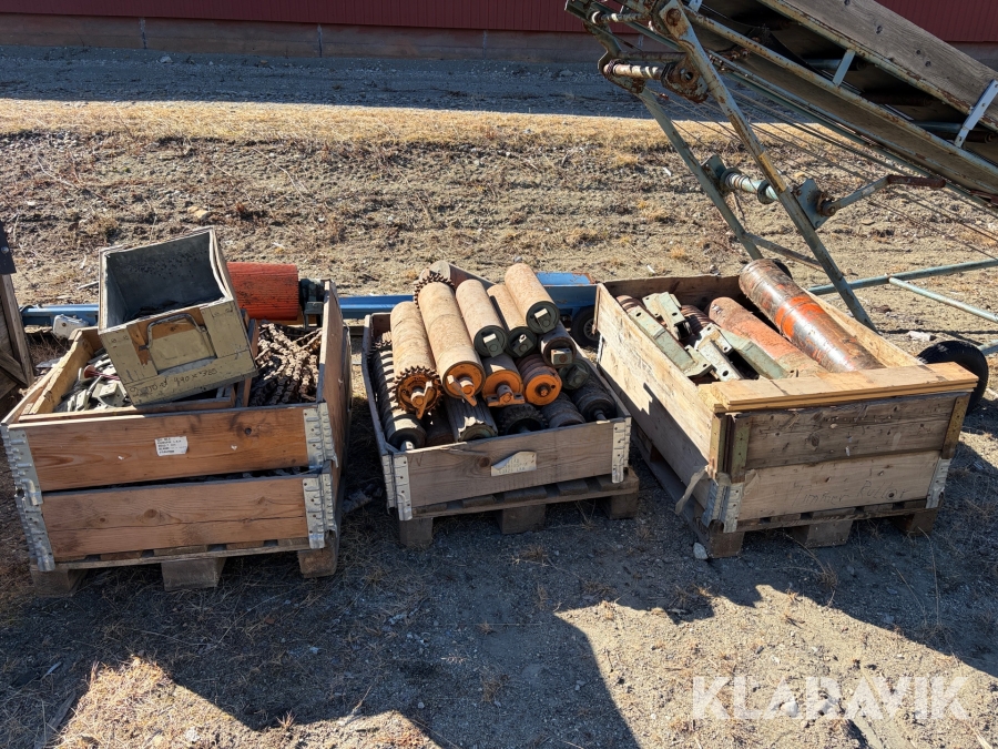 Komponenter till sågverk