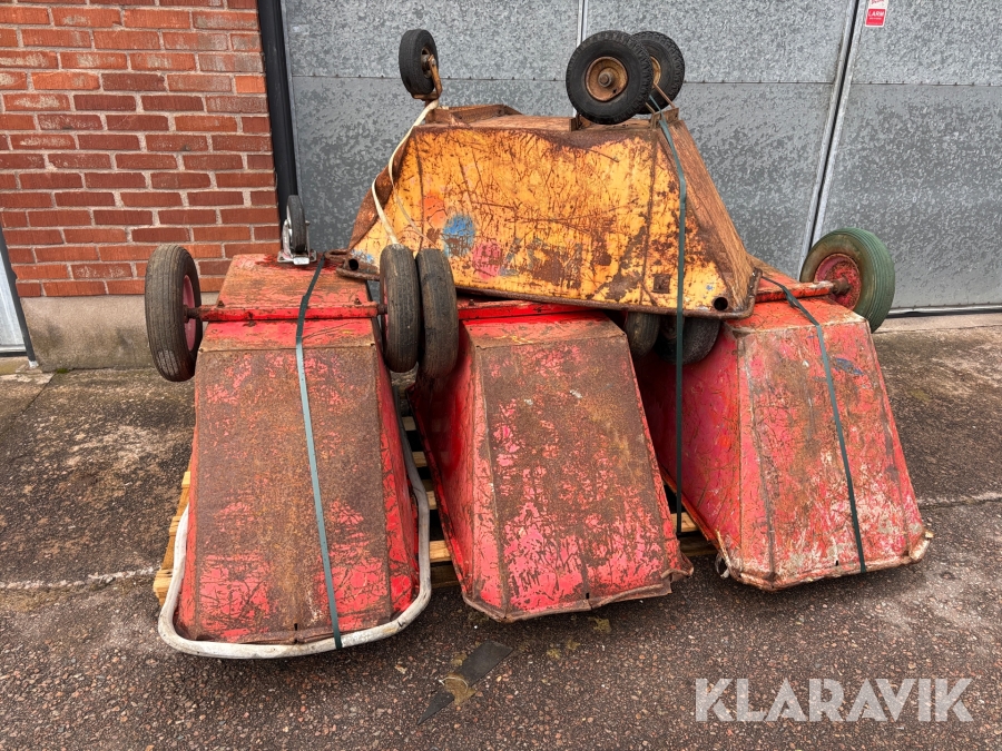 Fodervagnar 4 st Starke Arvid