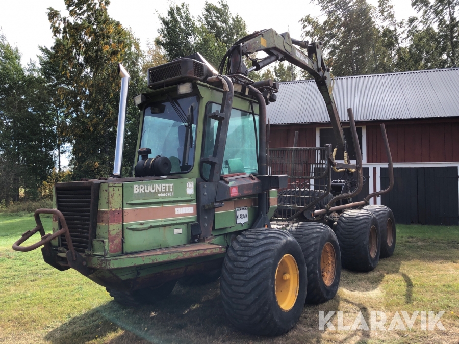 Skogsmaskin Bruunett  Mini 678F 
