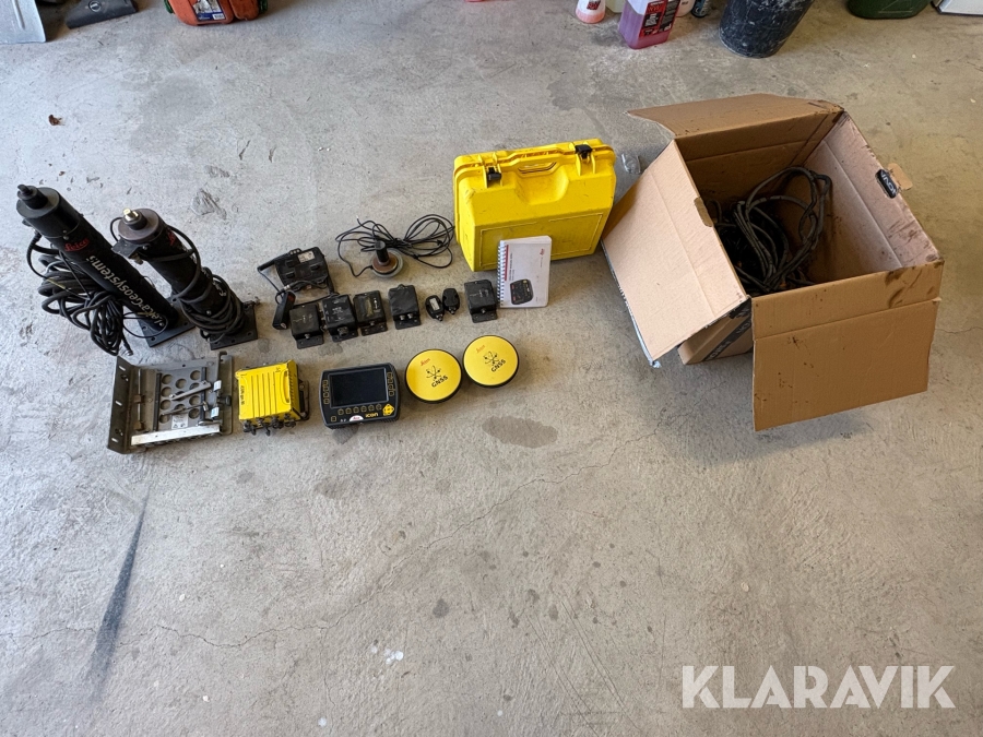 Grävsystem Leica iCon Excavate iCP41 komplett 3D