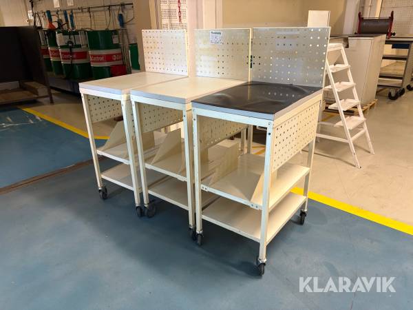 Rullvagnar 3 st