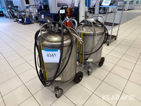 Bränsletankar Wallmek L1050-E - 2st