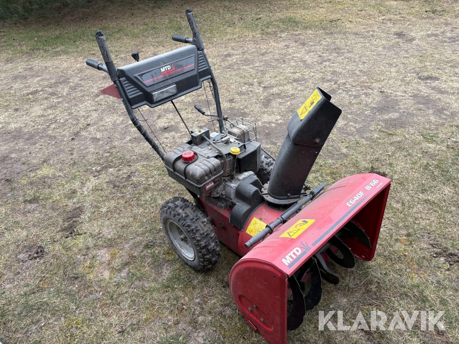Snöslunga MTD E640F 8/66