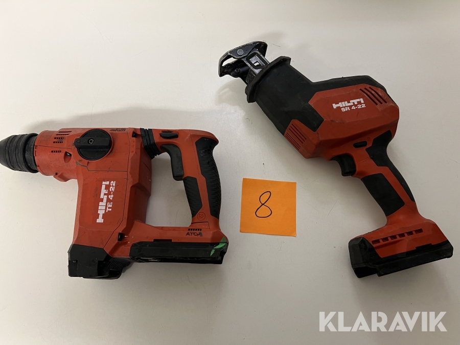Slagborr och tigersåg Hilti Nuron TE 4-2,SR 4-22