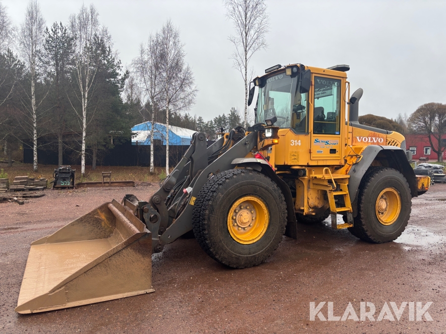 Hjullastare Volvo L60E med skopa