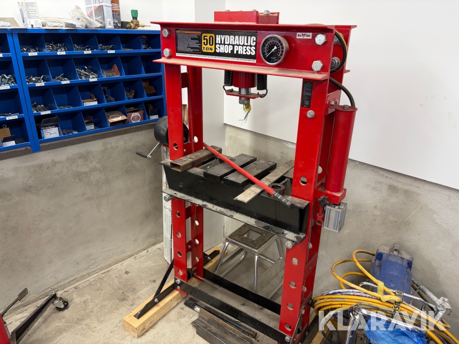 Hydraulpress Red Tool 50 T