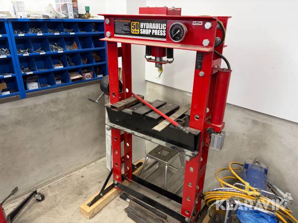 Hydraulpress Red Tool 50 T
