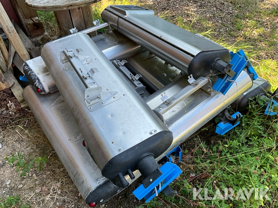 Mjölkgropsutrustning och vakuumpump Delaval