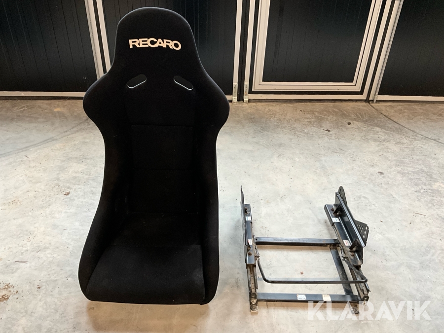 Rallystol med underrede Recaro