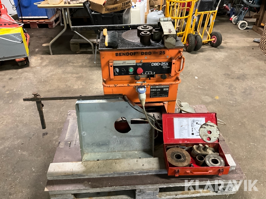 Bockmaskin för armering Bendof DBD-25