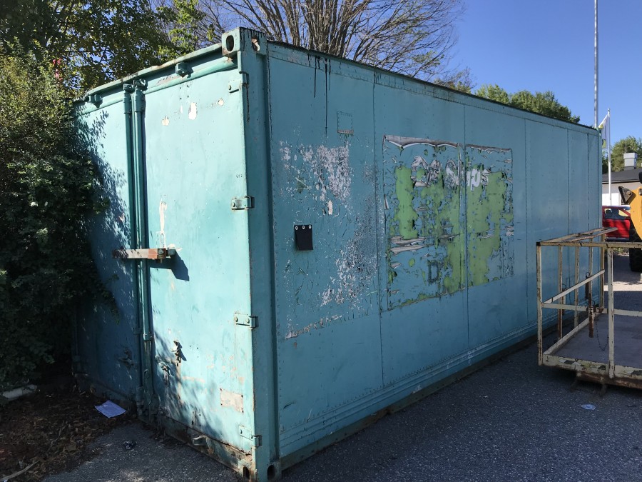 Container inklusive innehåll