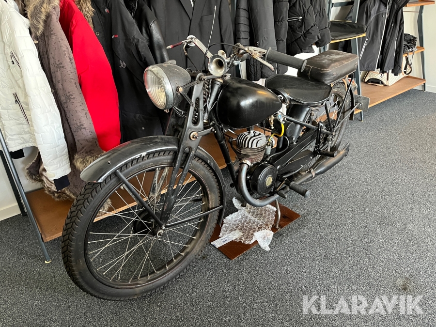 Veteranmotorcykel Husqvarna Svartqvarna