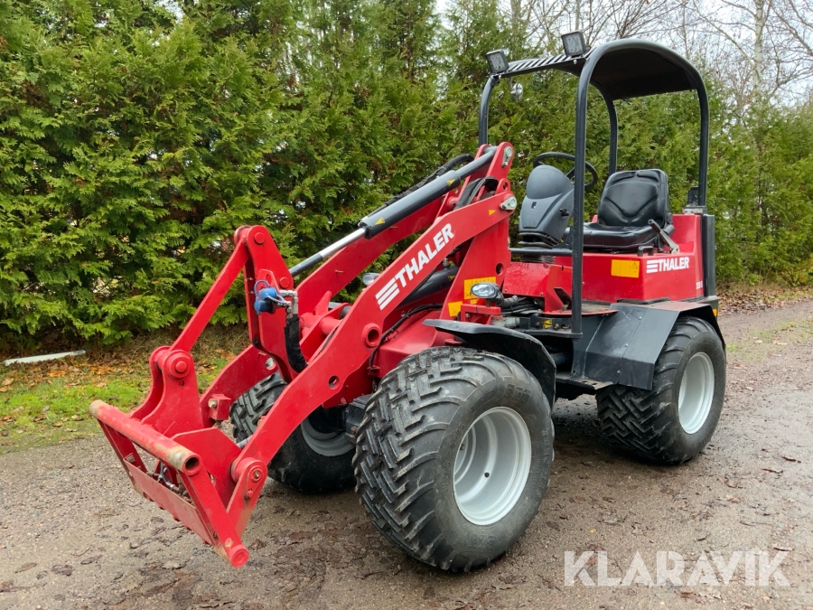 Kompaktlastare Thaler 2238 S med 2st skopor