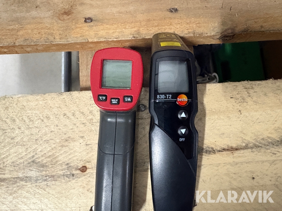 Termometer IR Testo 830-T2 + en extra